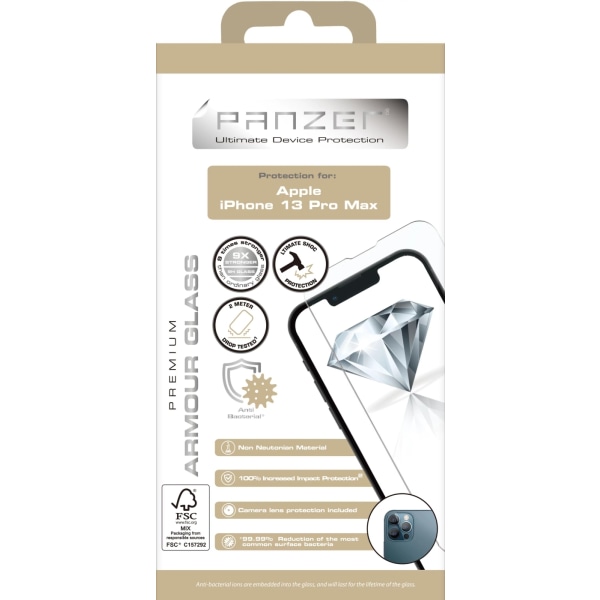 panzer iPhone 13 Pro Max/14 Plus Armour Glass Transparent