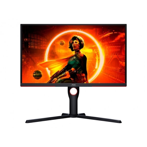 AOC 25G3ZM/BK G3 Series LED-Skärm för Gaming 24,5'' Sort, Rød