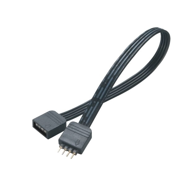 Akasa Forlængerkabel til LED lyskæder, 50cm, 4pin han