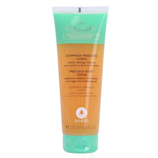 Collistar Precious Body Scrub 250 ml With Sugar And Amber Powder