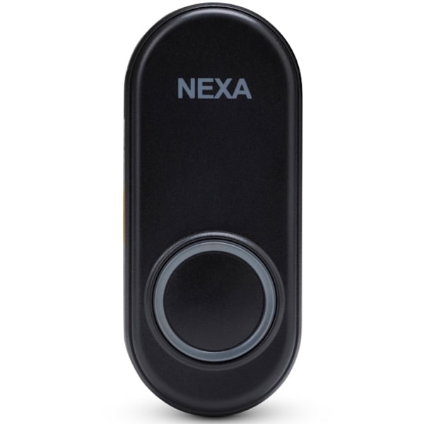 nexa MLT-1925 Dörrklocka tryckknapp Svart