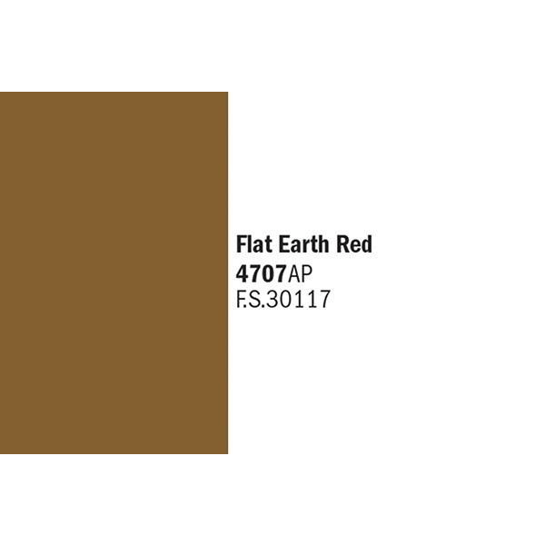 Italeri Flat Earth Red, 20ml Röd