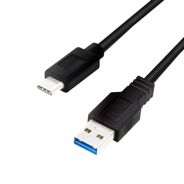 LogiLink USB-A - USB-C-kabel USB 3.2 Gen1 15W 0,5m
