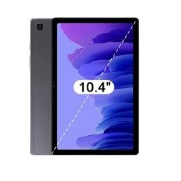 Tri-fold fodral med stativfunktion för Galaxy Tab A7 10.4 T500/T505, Svart Svart