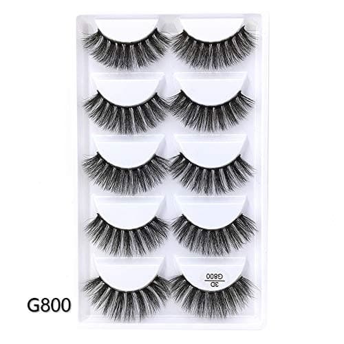 3D-vaikutteiset tekoripset, G800, 5 paria