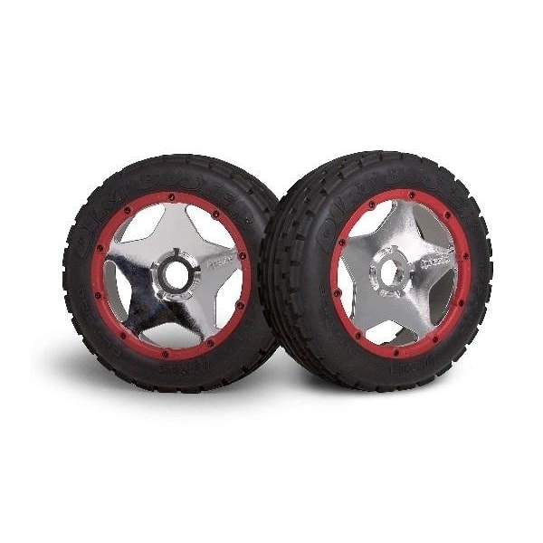 HPI Super Star Wheel Shiny Chrome (120X60Mm/2Pcs/)