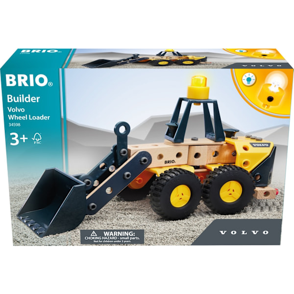 BRIO Builder 34598 - Volvo Hjullastare