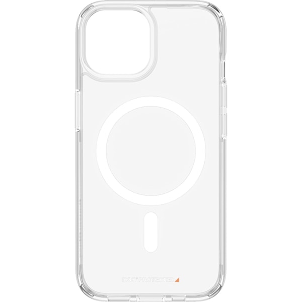 PanzerGlass HardCase med D3O -skyddsfodral, MagSafe-kompatibelt, iPhone 15 Transparent