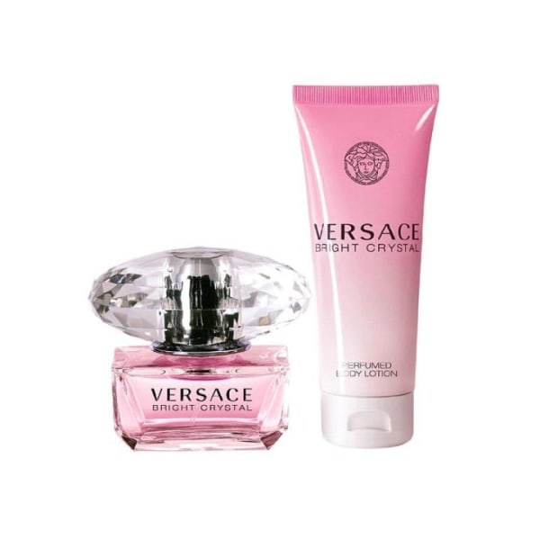 Giftset Versace Bright Crystal Edt 50ml + Body Lotion 100ml