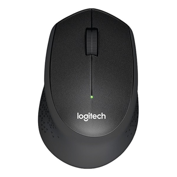 Logitech M330 Silent Wireless Mouse - Black Sort