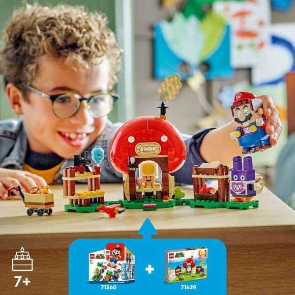 LEGO Super Mario 71429 - Nabbit at Toad's Shop Expansion Set