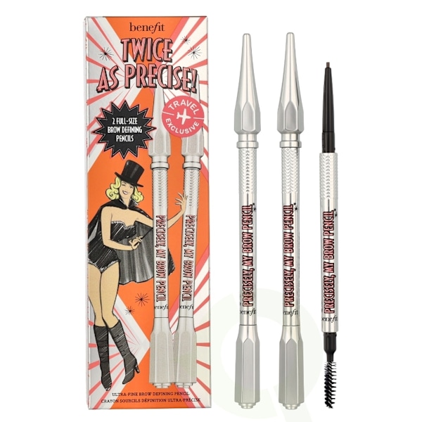 Benefit Twice As Precise! My Brow Duo 0.2 gr 2x Precisely My Brow Pencil 0,08gr/#3 Warm Light Brown