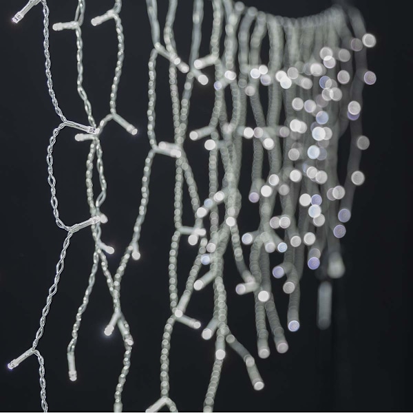 Nedis SmartLife Julbelysning | Istapp | Wi-Fi | Kall Vit | 400 LED's | 8.00 m | Android™ / IOS