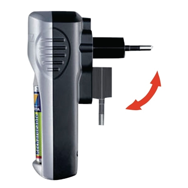 Varta NiMH batterioplader AA / AAA | 1.2 V DC | 4x AA/HR6 2600 mAh | Opladning | Euro / Type-C (CEE 7/16) | Energi fra batteritype: AA
