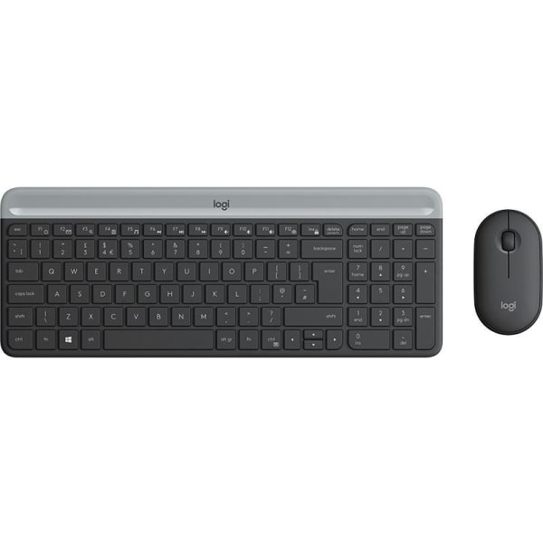 Logitech MK470 Slim Wireless Combo tangentbord RF Trådlös QWERTY Dansk, Finsk, N