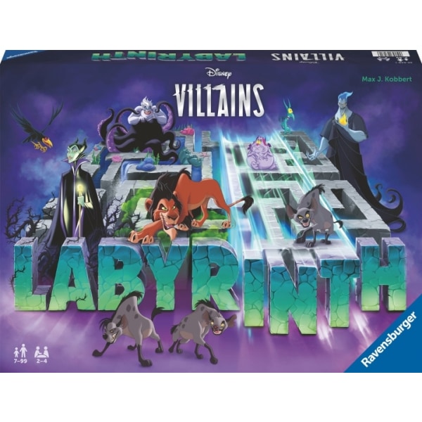 Ravensburger Changing Labyrinth Disney Villains brætspil