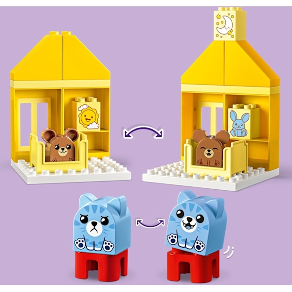 LEGO DUPLO Min første 10414  - Daglig rutine: mad og sengetid