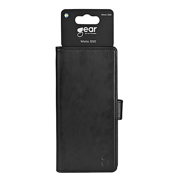 GEAR Wallet Sort - Motorola G50 Svart