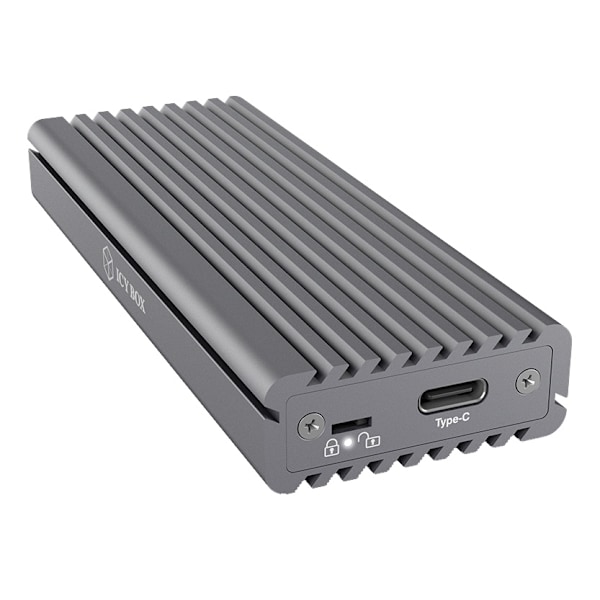 External Type-C™ aluminium enclosure for M.2 NVMe SSD