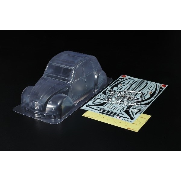 TAMIYA 1/10 Scale R/C Citroën 2CV Charleston Body Parts
