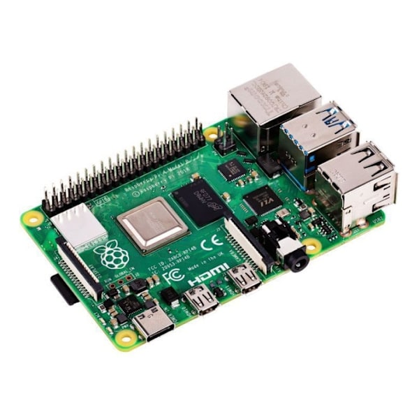 Raspberry Pi 4 Model B, 8 GB RAM Vihreä