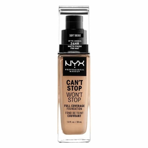 NYX PROF. MAKEUP Cant Stop Wont Stop Foundation - Soft Beige