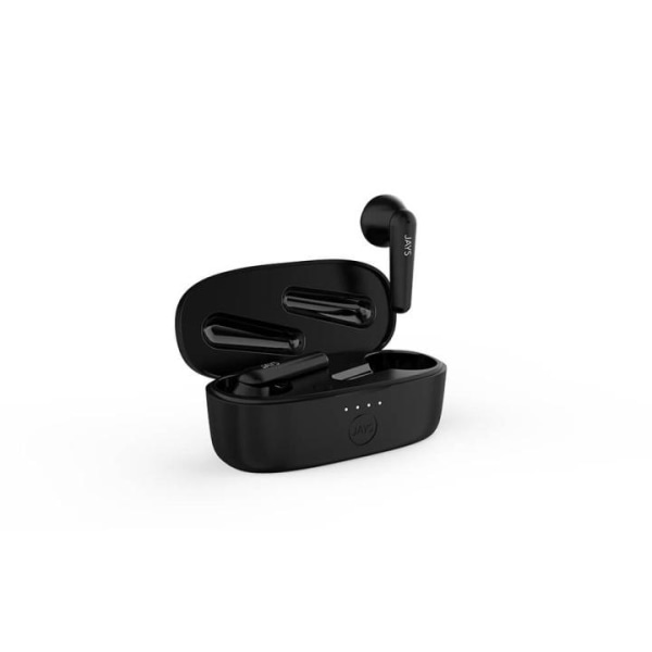 JAYS Headphone t-Six TWS True Wireless In-Ear Black Svart