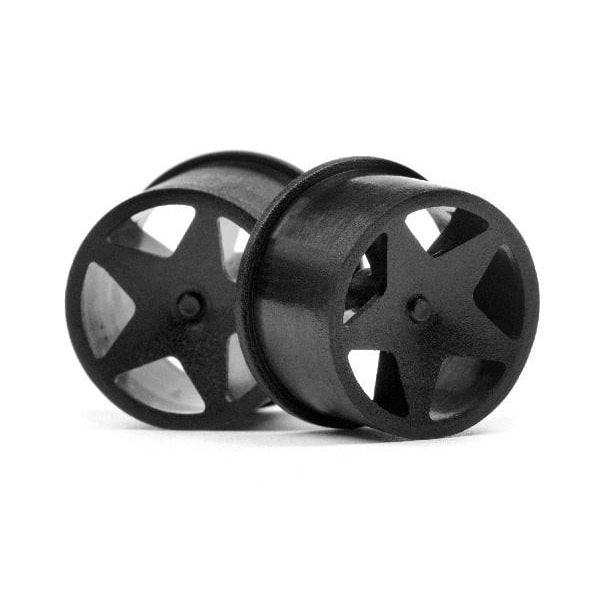 Q32 Super Star Wheel Set F/R (Blk/18X10/18X14/4Pcs