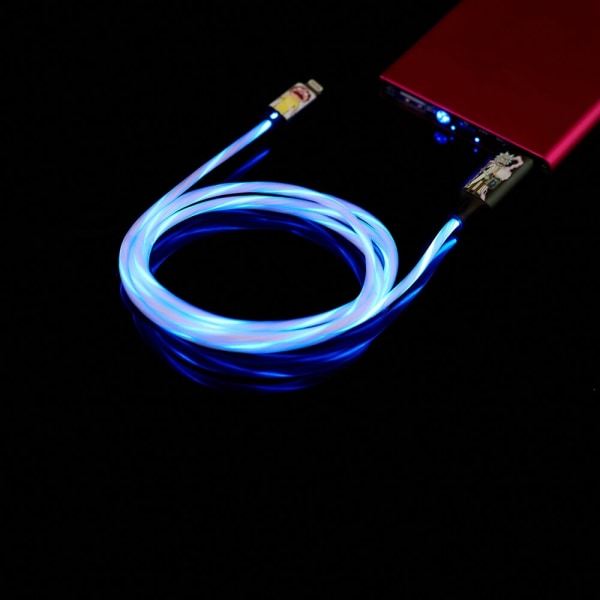 RICK&MORTY USB A till Lightning Light-Up 1,2m MFI Shock