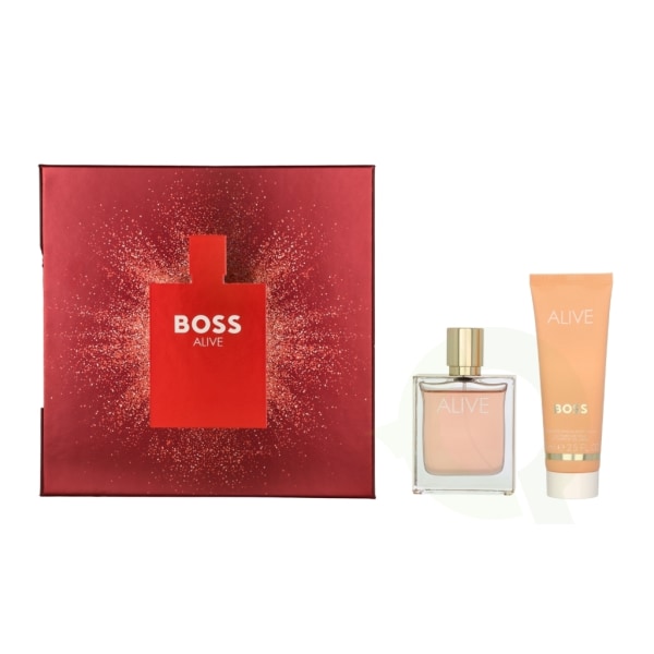 Hugo Boss Alive Gift Set 125 ml Edp Spray 50 ml/käsi- ja vartalovoide