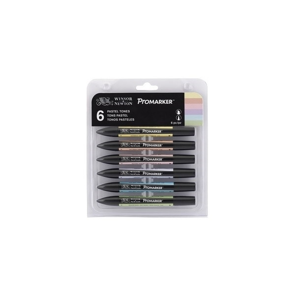 WINSOR Promarker 6pcs pastel tones
