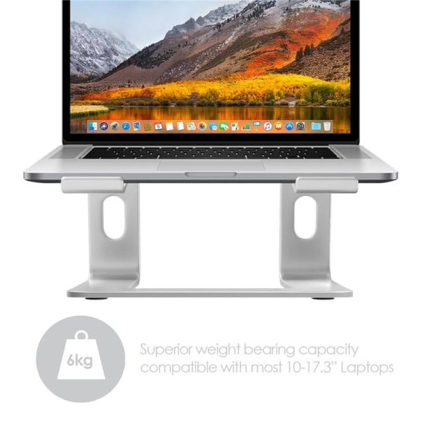 desire2 Laptop Stander Supreme Pro Aluminiun Sølv