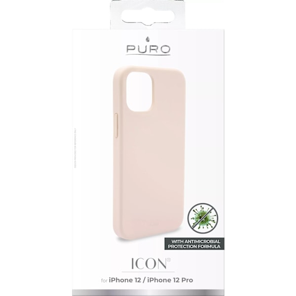 Puro iPhone 12/12 Pro Icon cover rose Rosa