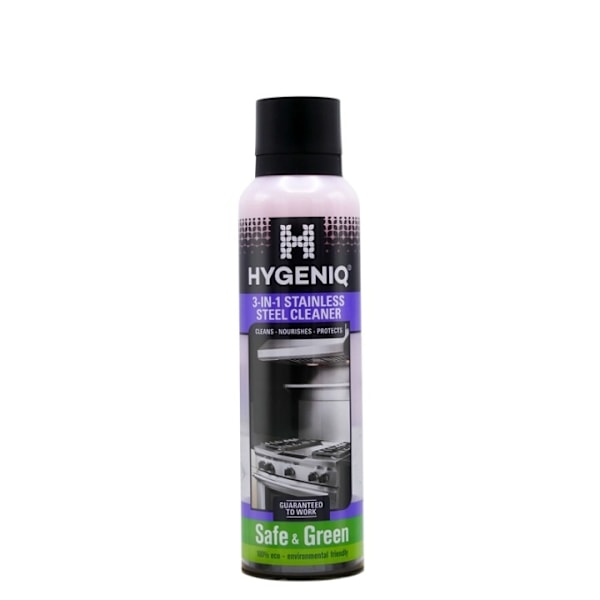 HYGENIQ 3-in-1 Rengöring Rostfritt Stål 185ml