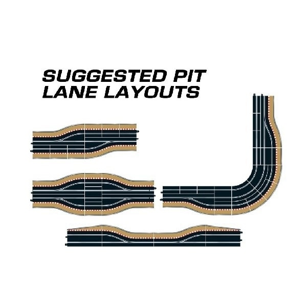SCALEXTRIC Pit Lane - Left Hand (2)