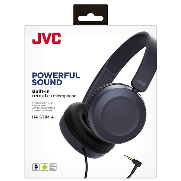 JVC Kuulokkeet HAS31 On-Ear Sininen Blå