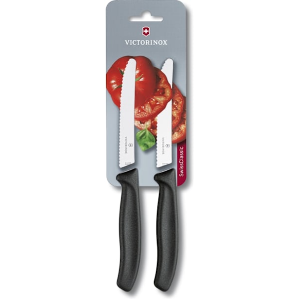 Victorinox Swiss Classic tomatkniv, 11 cm, 2 stk.
