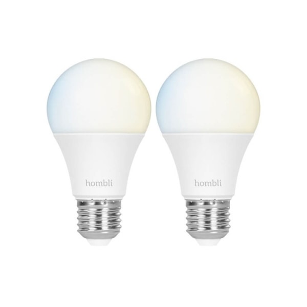 Hombli Smart Lampa E27 9W Promo 2-Pack CCT