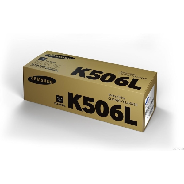 Samsung CLT-K506L Tonerkassett 1 styck Original Svart