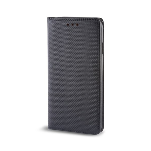 Magneettisella suljuksella varustettu kotelo Huawei P9 Lite -laitteelle (musta) Svart