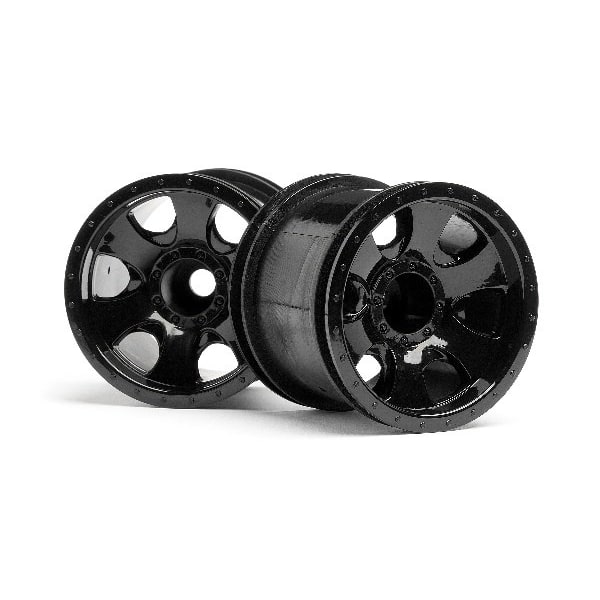 Warlock Wheel Black (2.2In/2Pcs)