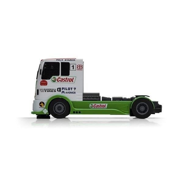 SCALEXTRIC Racing Truck - Red & Green & White