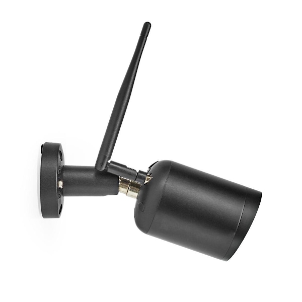 Nedis SmartLife Utomhus Kamera | Wi-Fi | Full HD 1080p | IP65 | microSD (ingår inte) / Molnlagring (tillval) | 12 V DC | Med rörelsesensor | Nattsikt