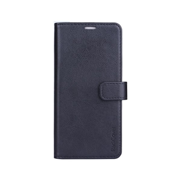 RADICOVER Strålingsbeskyttende Wallet PU Samsung A72 Flipcover RFID Sort Svart