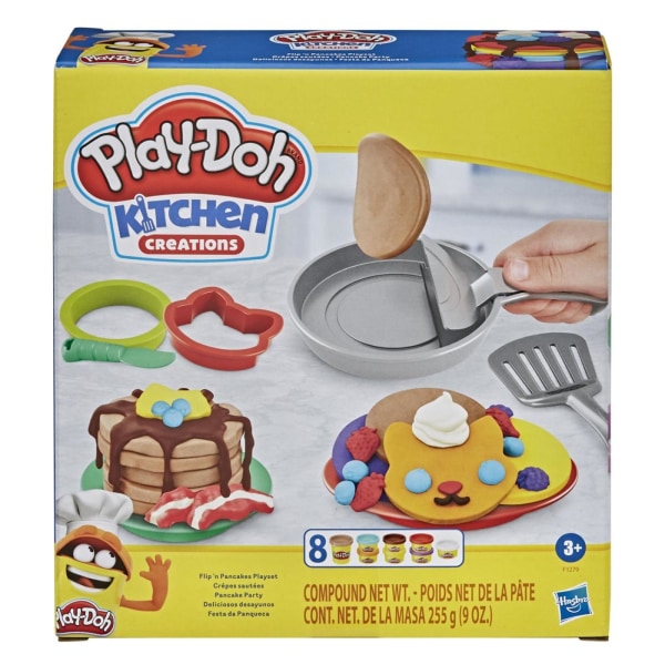 Play Doh Kitchen Creations Flip 'n Pancakes Playset