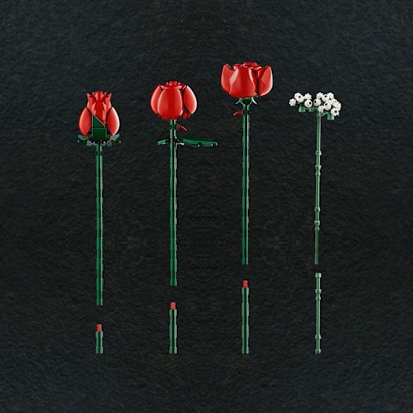 LEGO Botanical 10328  - Bukett med rosor