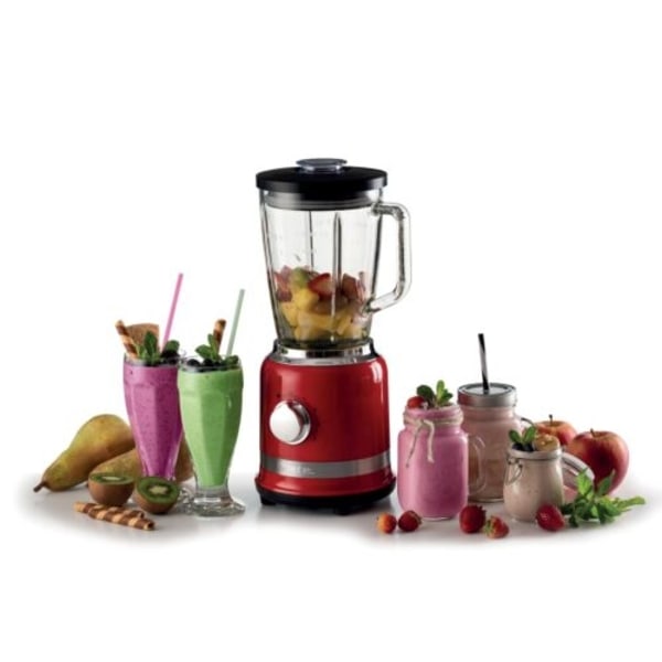 Ariete Moderna Blender 1000 Watts, Red