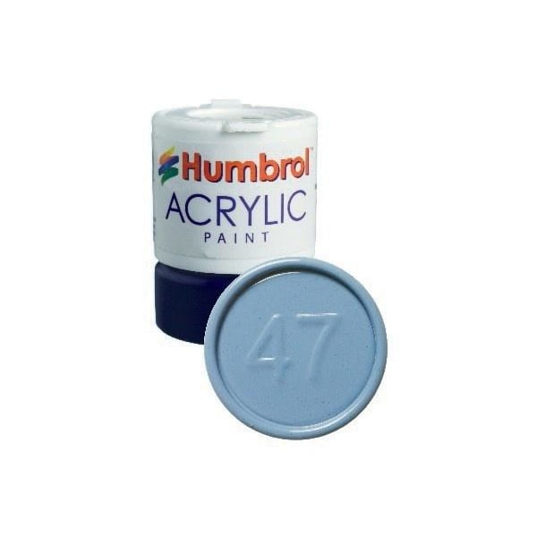 HUMBROL Acrylic maling Sea Blue 12ml - Blank - replacement Blå
