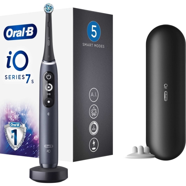 Oral B iO Series 7 - elektrisk tandborste, svart