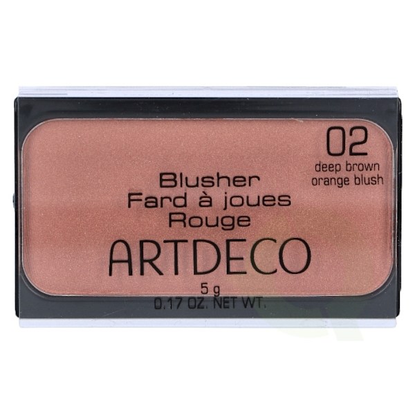 Artdeco Blusher 5 gr #2 Deep Brown Orange